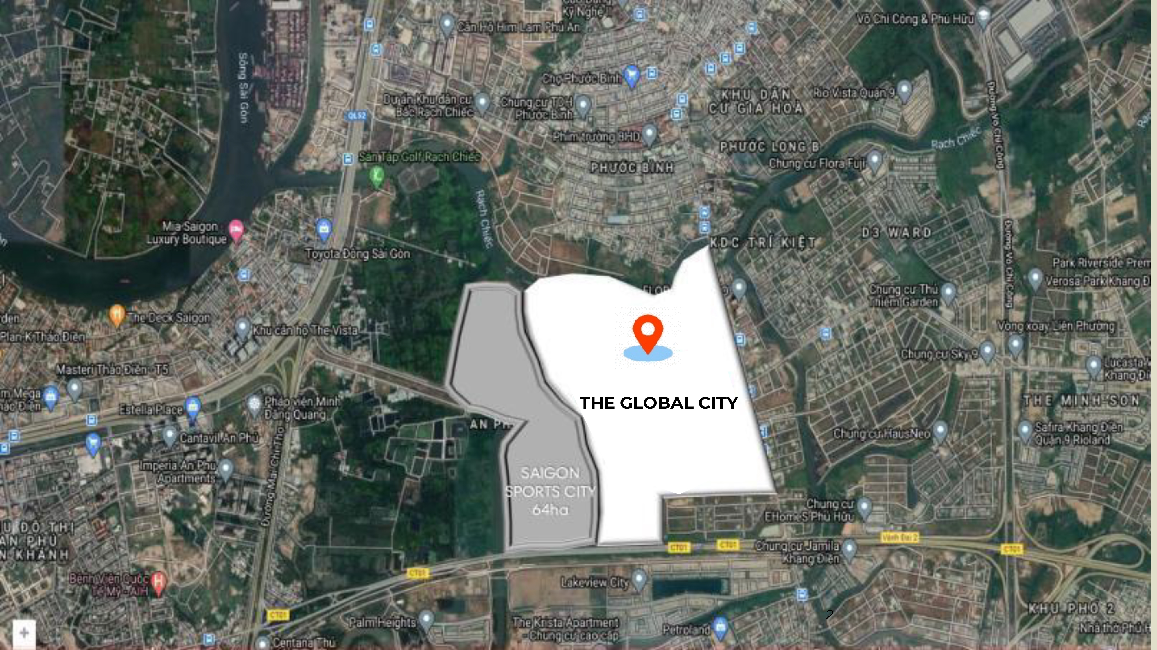 Vị trí dự án Global City